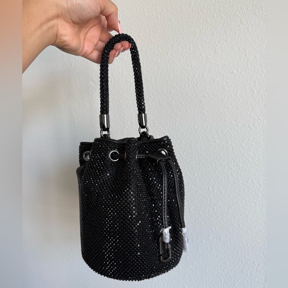 NWT Marc Jacobs The Rhinestone Drawstring Mini Bucket
Bag - Picture 4 of 14